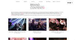 Desktop Screenshot of brand-contente.com