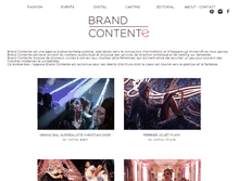 Tablet Screenshot of brand-contente.com